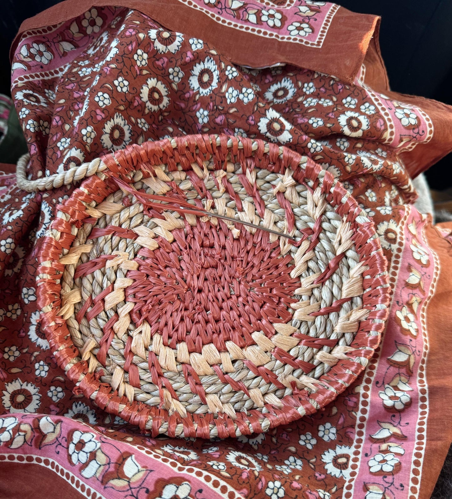 Sienna Handwoven Basket