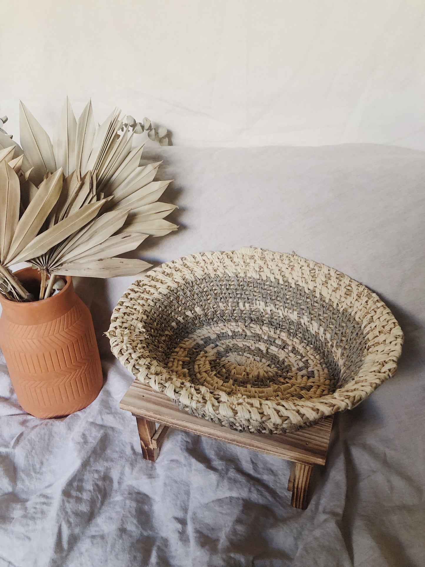 Sage Handwoven Basket