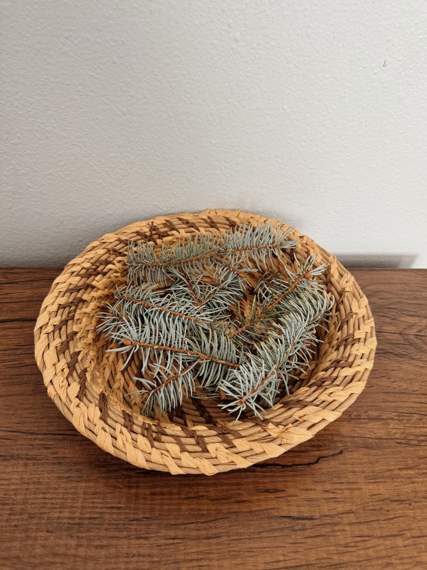 Oakwood Handwoven Basket