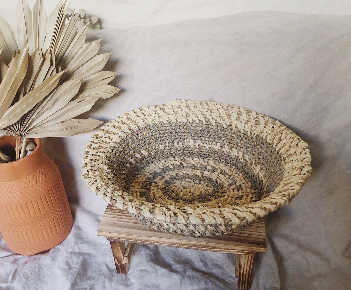 Sage Handwoven Basket