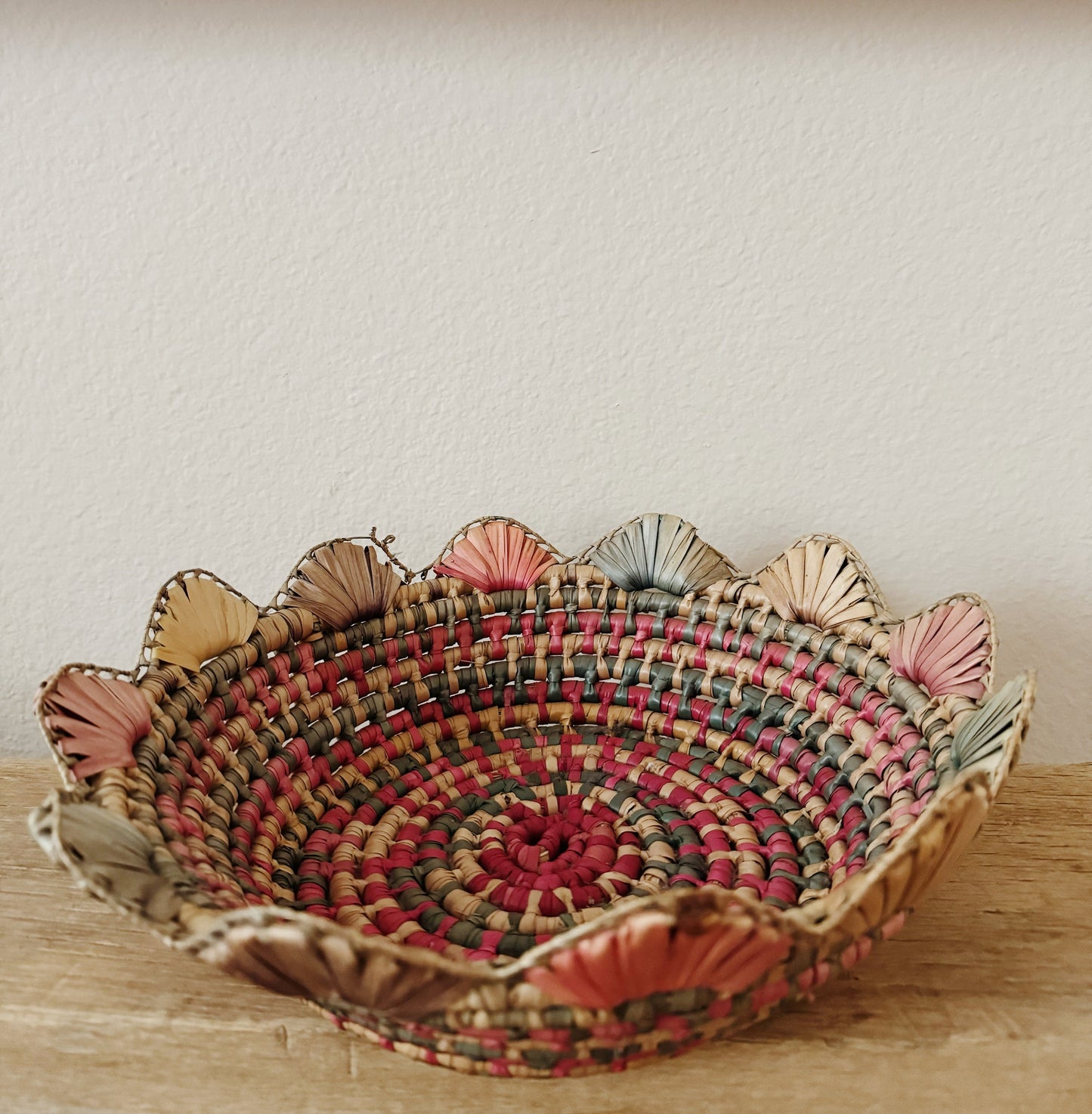 Vintage Flower Basket