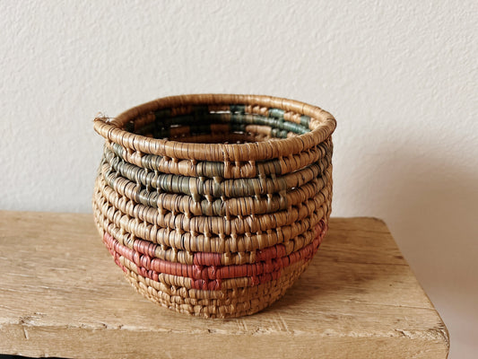 Vintage Woven Basket