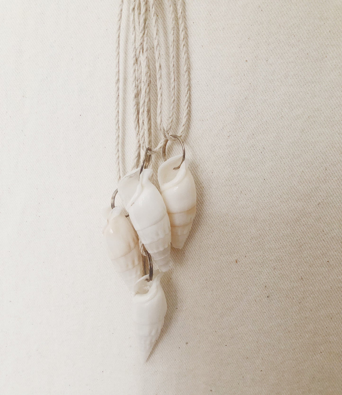 Seashell Hemp Cord Necklace