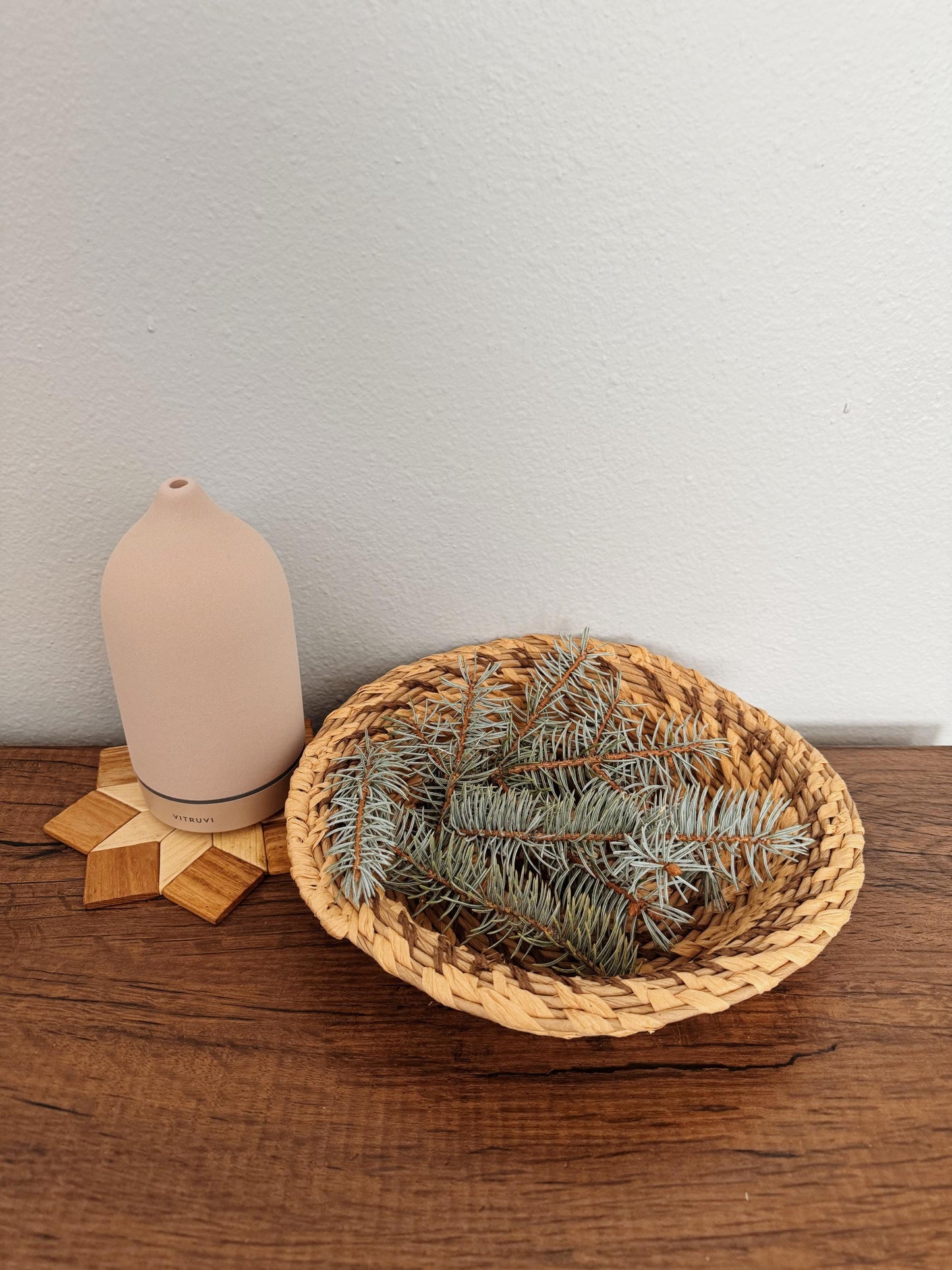 Oakwood Handwoven Basket