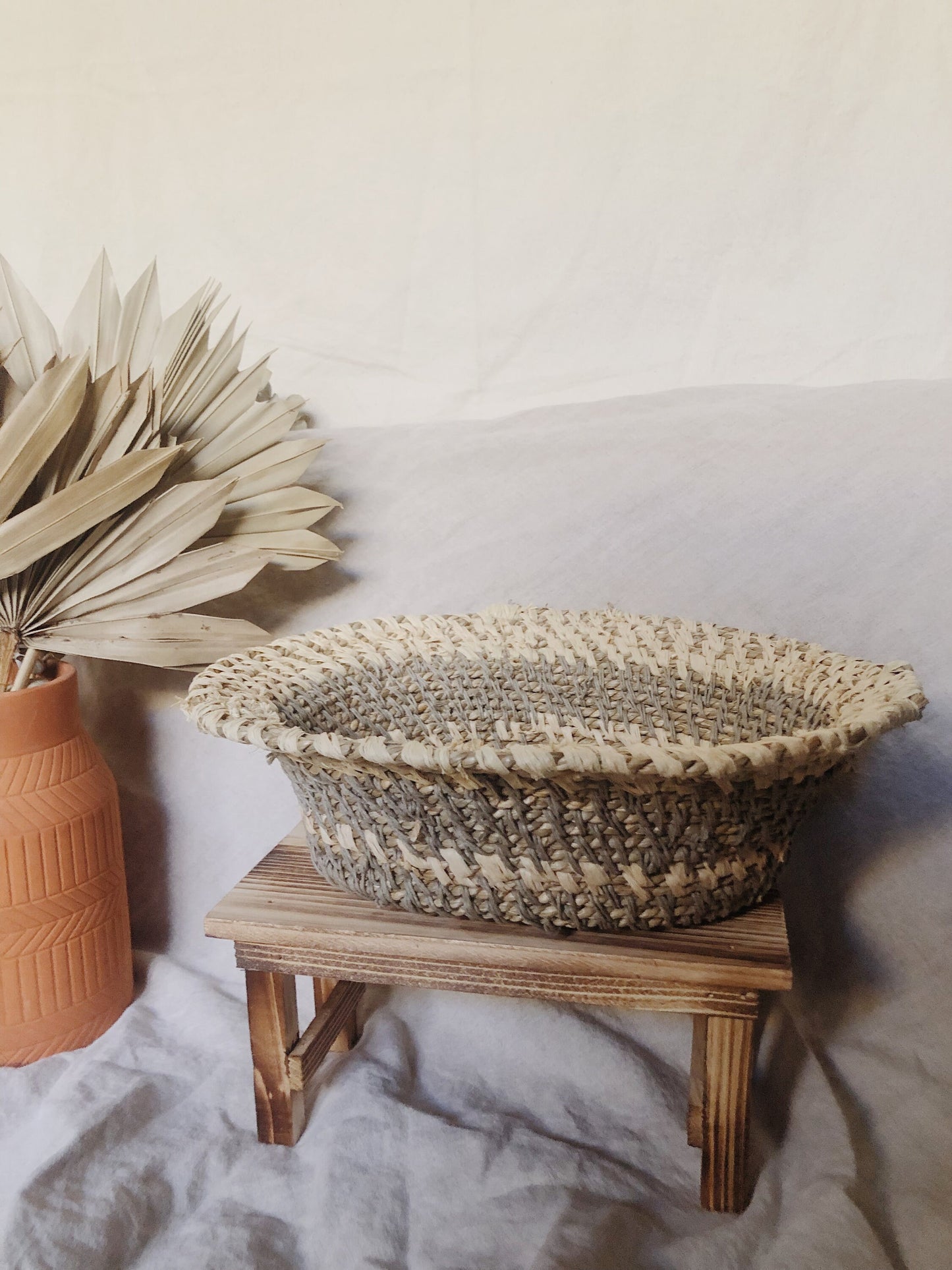 Sage Handwoven Basket