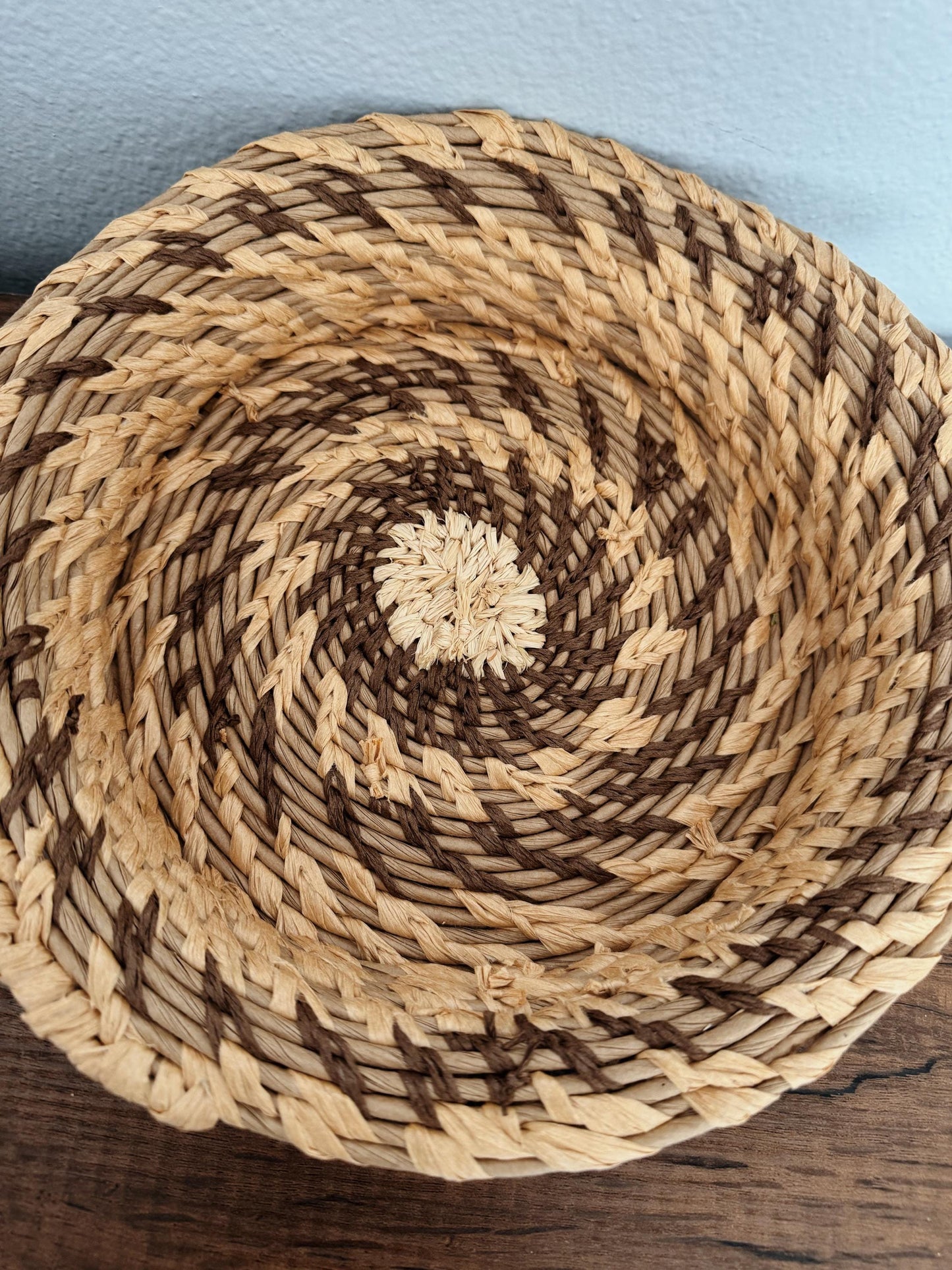 Oakwood Handwoven Basket