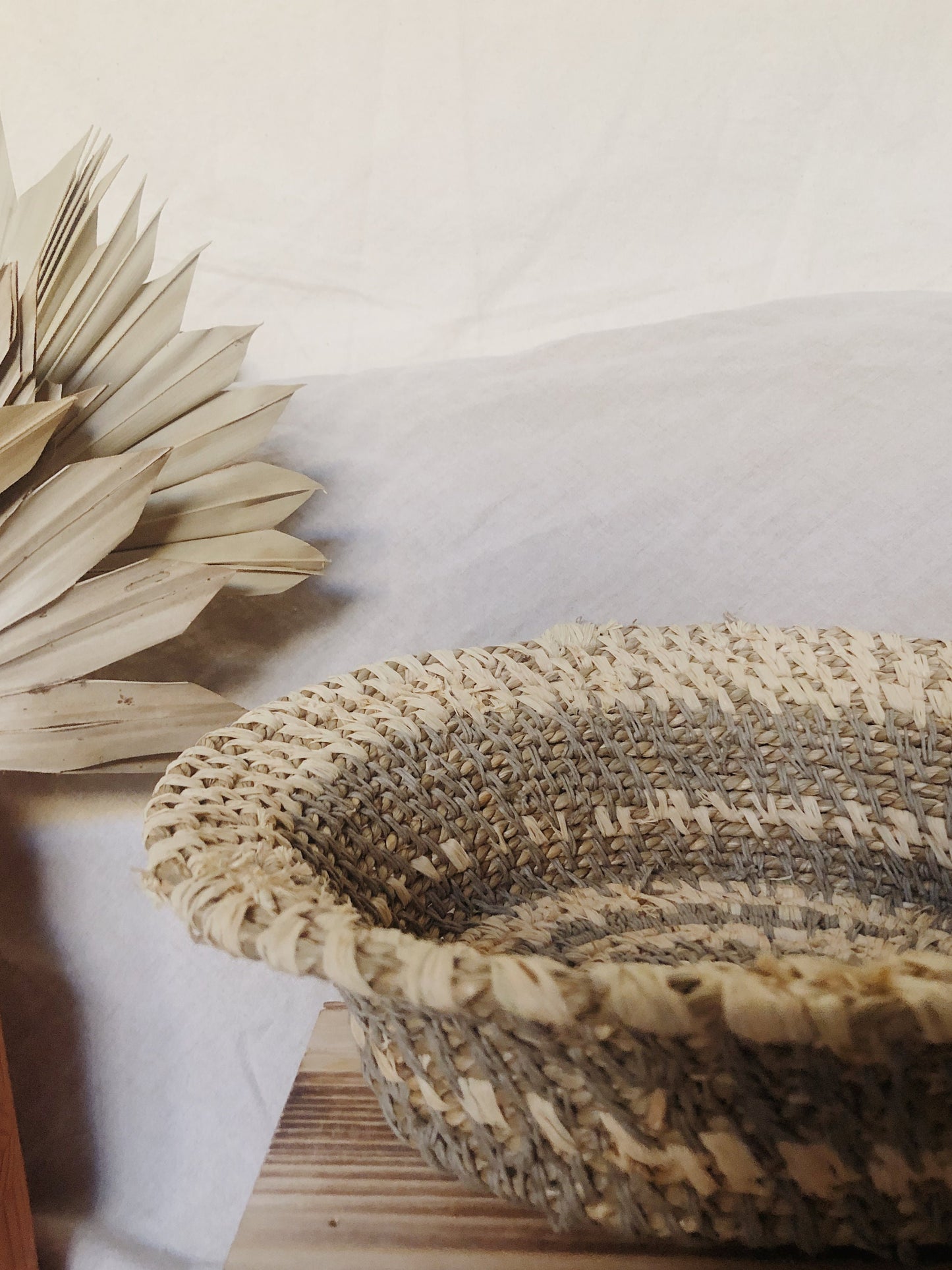 Sage Handwoven Basket