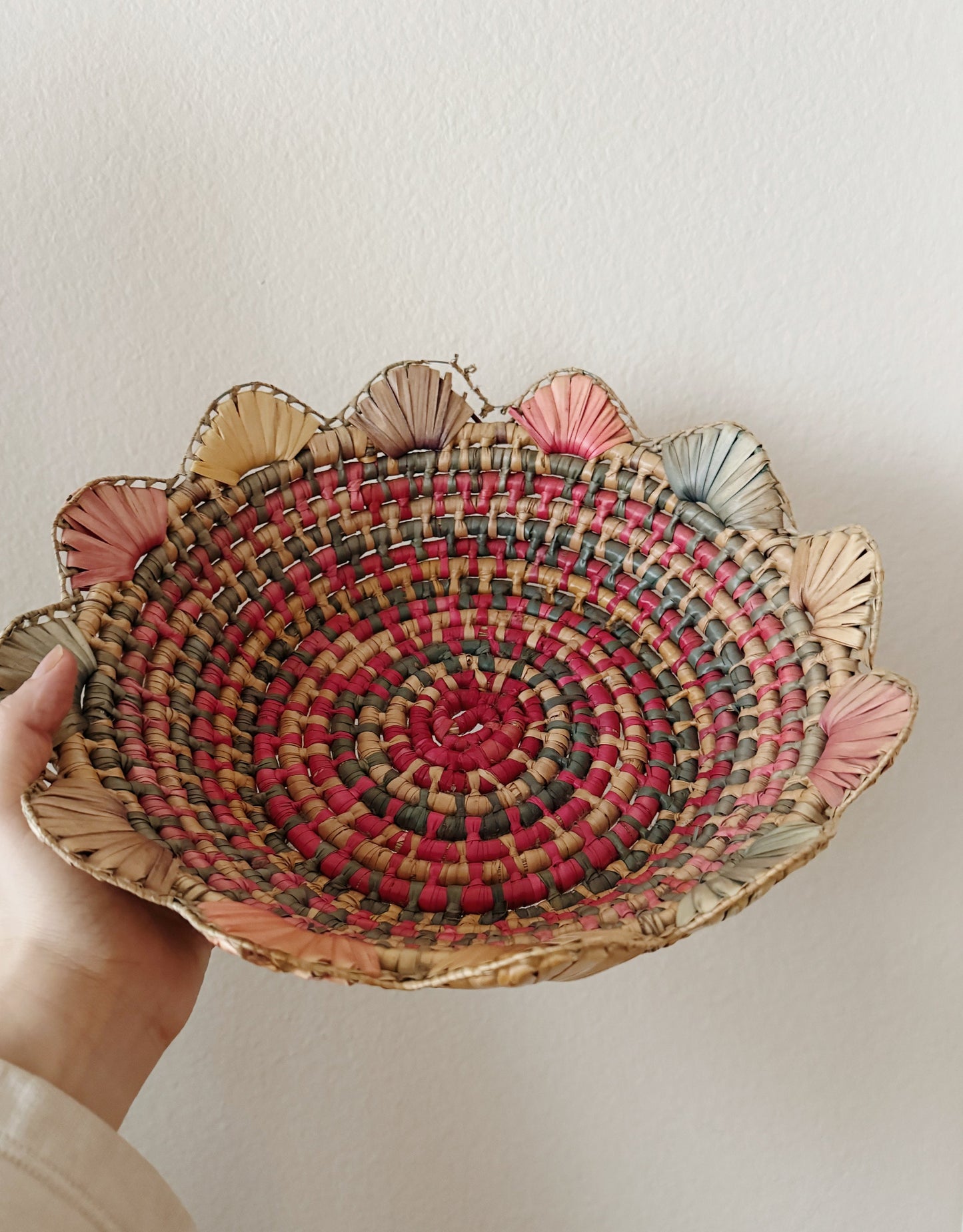 Vintage Flower Basket