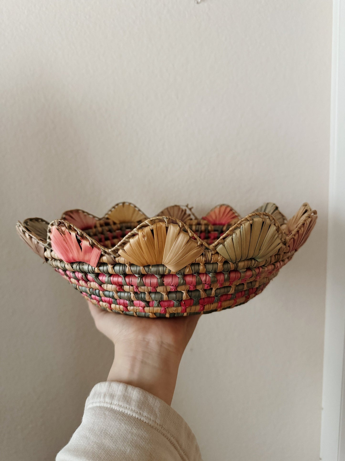 Vintage Flower Basket