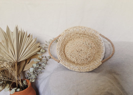 Ynez Handwoven Handle Basket