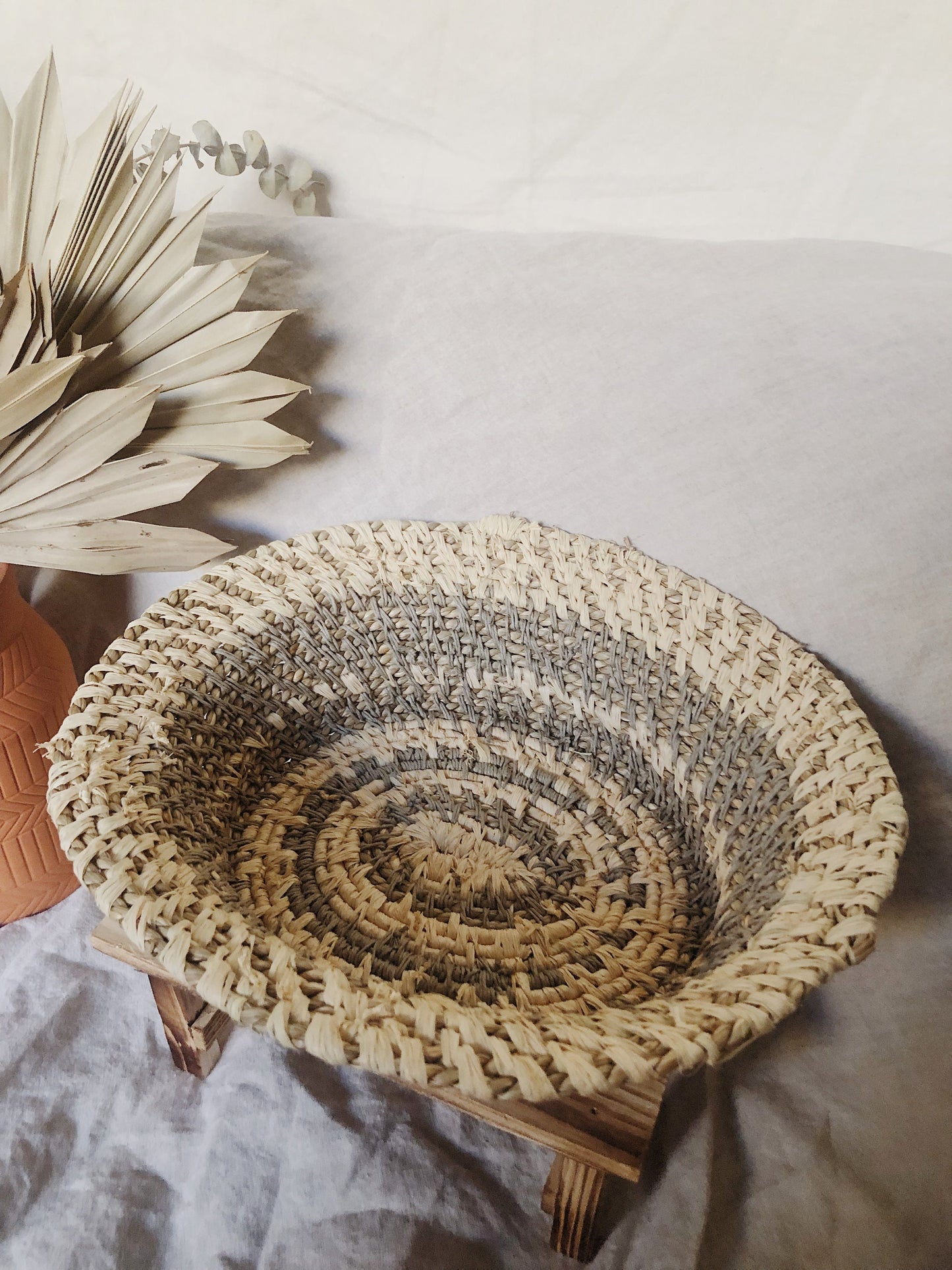 Sage Handwoven Basket