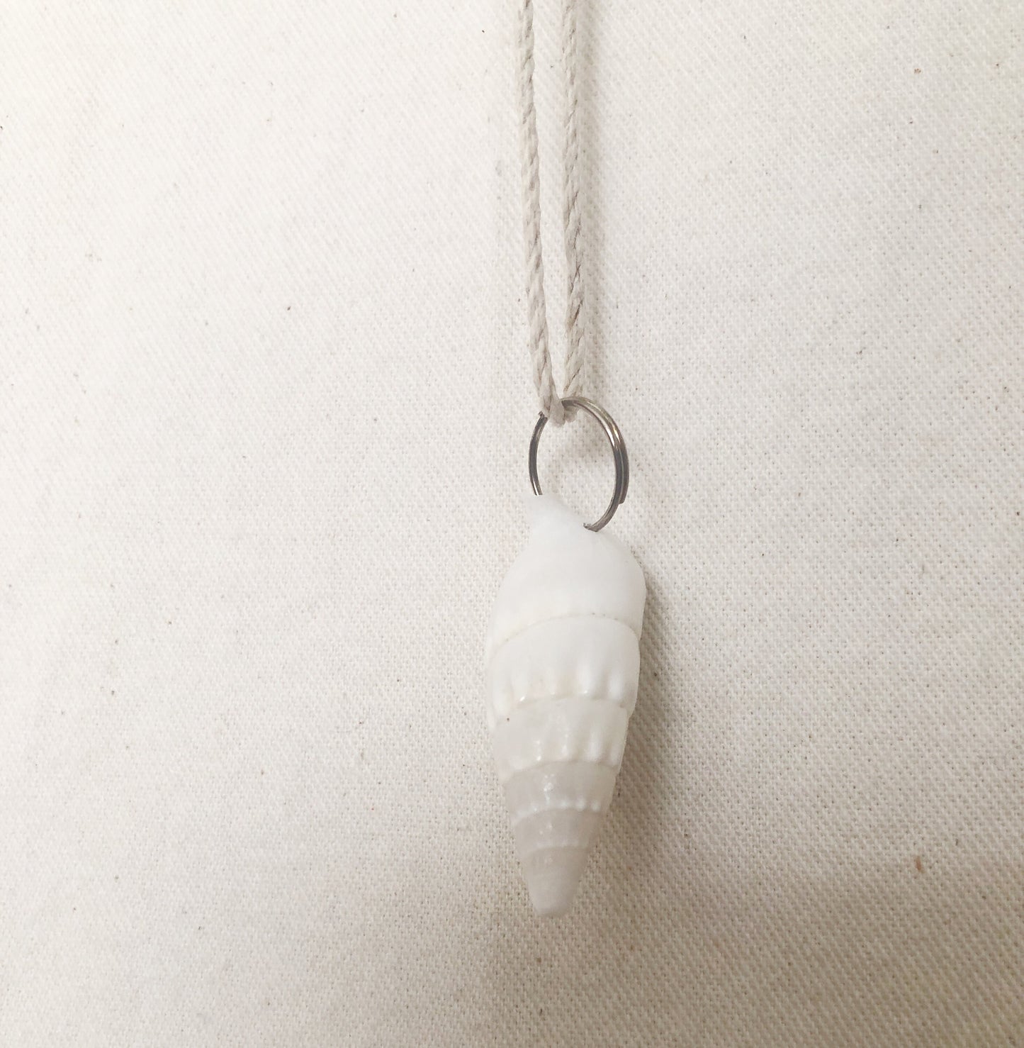 Seashell Hemp Cord Necklace