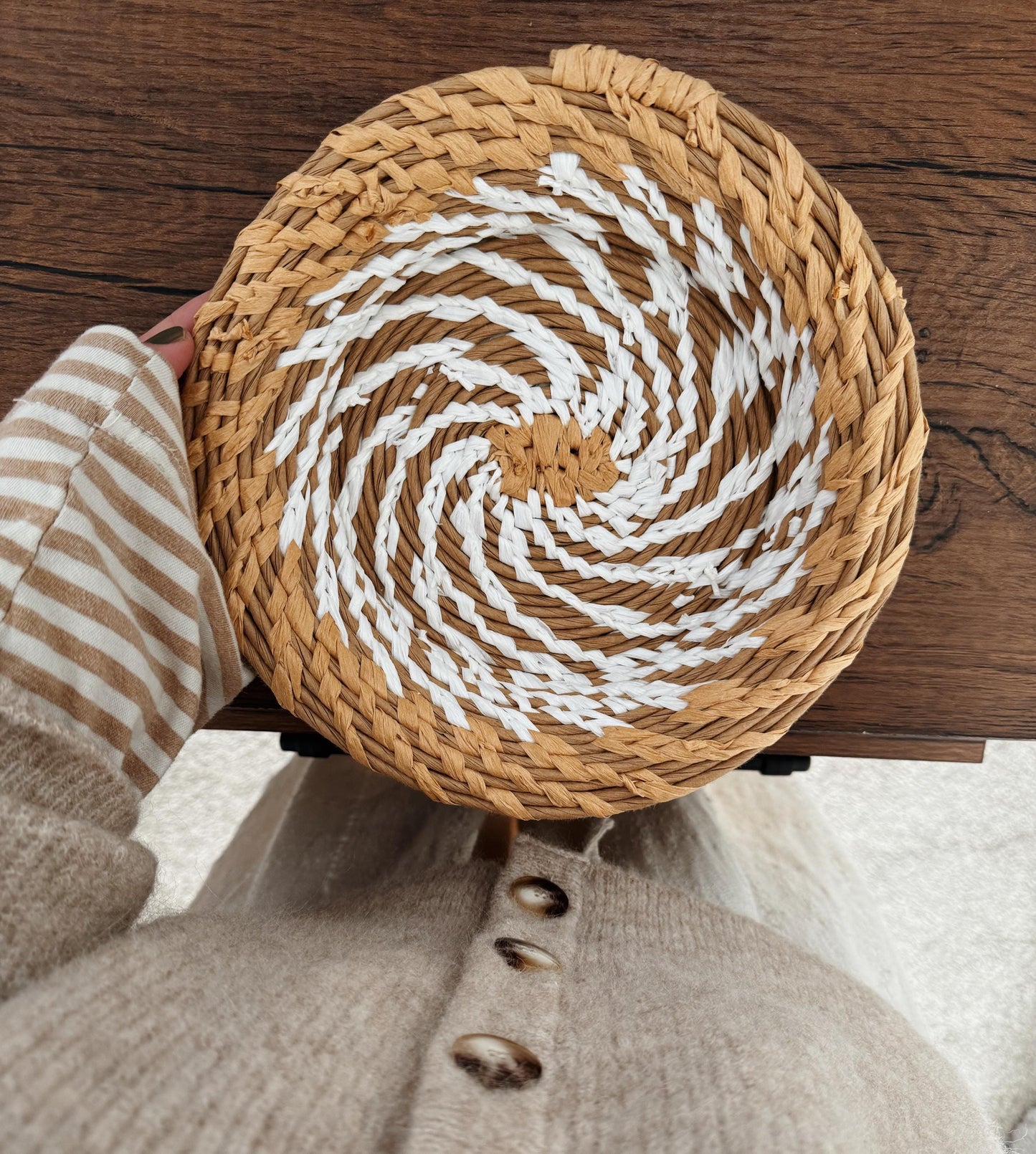 Aspen Handwoven Basket