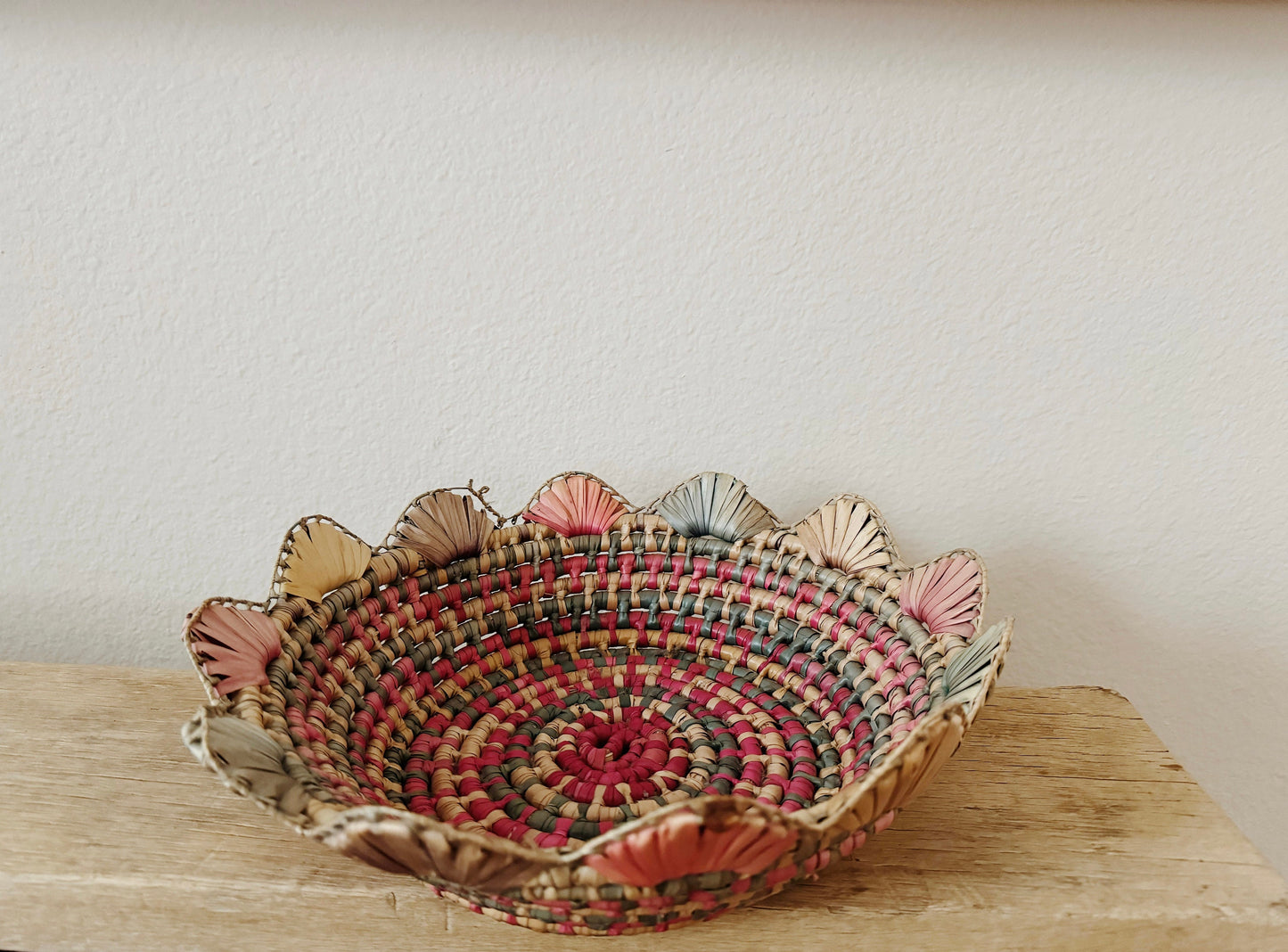 Vintage Flower Basket